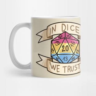 In Dice We Trust - Pansexual Mug